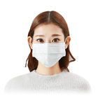 قناع الحماية من تلوث الهواء ، قناع الوجه القابل للتصرف 17.5 * 9.5 سم