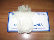 قفازات اليد AQL1.5 PVC القابل للتصرف ، قفازات طبية من الفينيل خالية من المسحوق