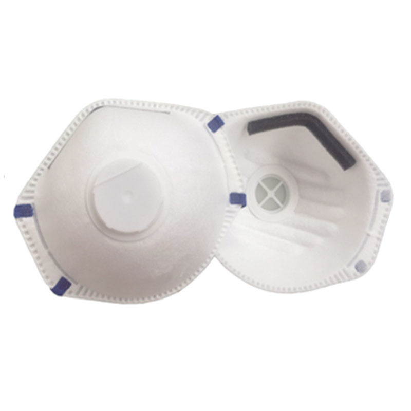 الاستخدام الشخصي غير المنسوجة قناع الغبار تصميم كأس التنفس مع صمام OEM مقبول